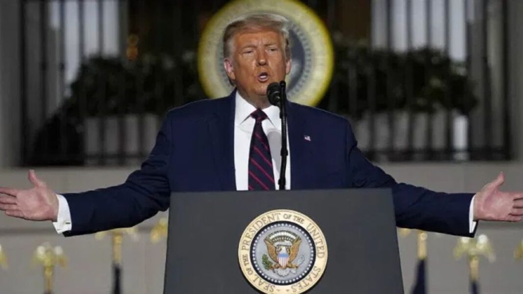 President Donald Trump Speaking