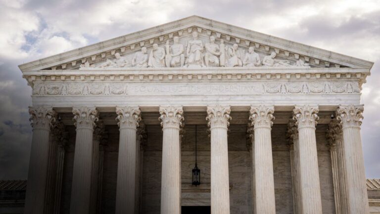 The Supreme Court in Washington on Feb. 21, 2026.