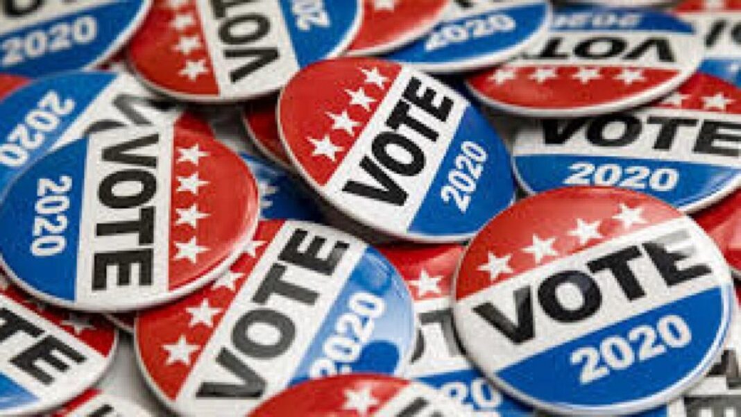 Vote Buttons 2020