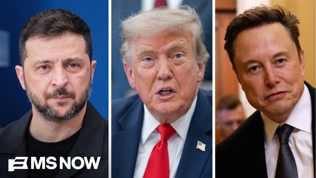 Zelensky asks Trump for MASSIVE Favor Involving Elon Musk